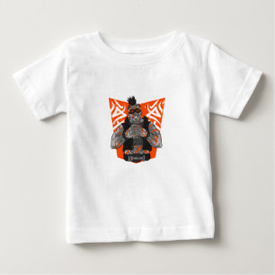 dark aesthetic gothic art tattoo style streetwear baby T-Shirt