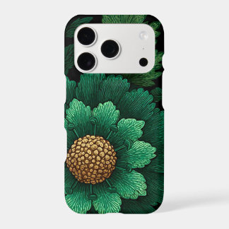 Dark Aesthetic Wildflower iPhone 17 Pro Case