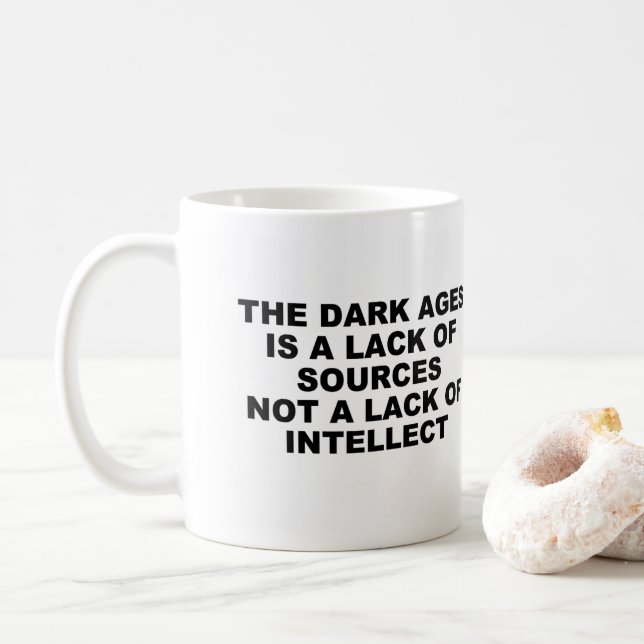 Dark Age Intellect Mug (With Donut)