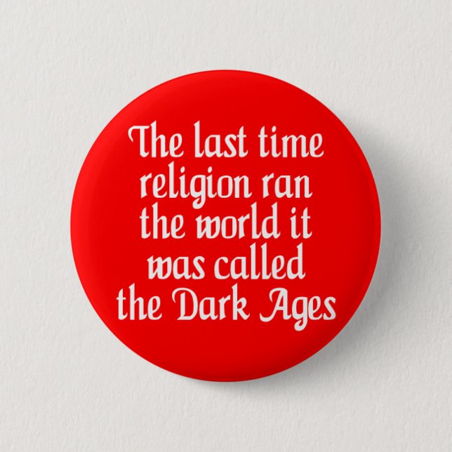 Dark Ages 6 Cm Round Badge (Front)