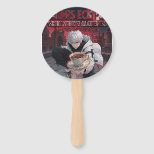 Dark Alchemist Anime Boy Fantasy Party & Craft Sup Hand Fan