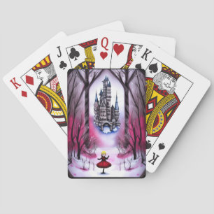 Dark Alice In Wonderland Playing Cards