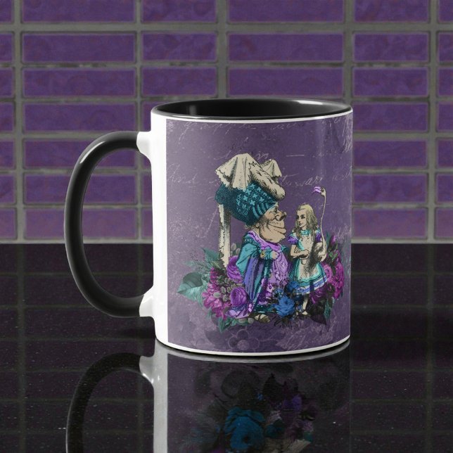 Dark Alice Rustic Deep Purple Mug (Creator Uploaded)