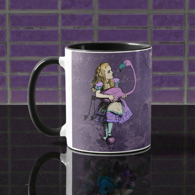 Dark Alice Rustic Deep Purple Mug (Creator Uploaded)