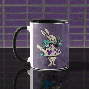 Dark Alice Rustic Deep Purple Mug