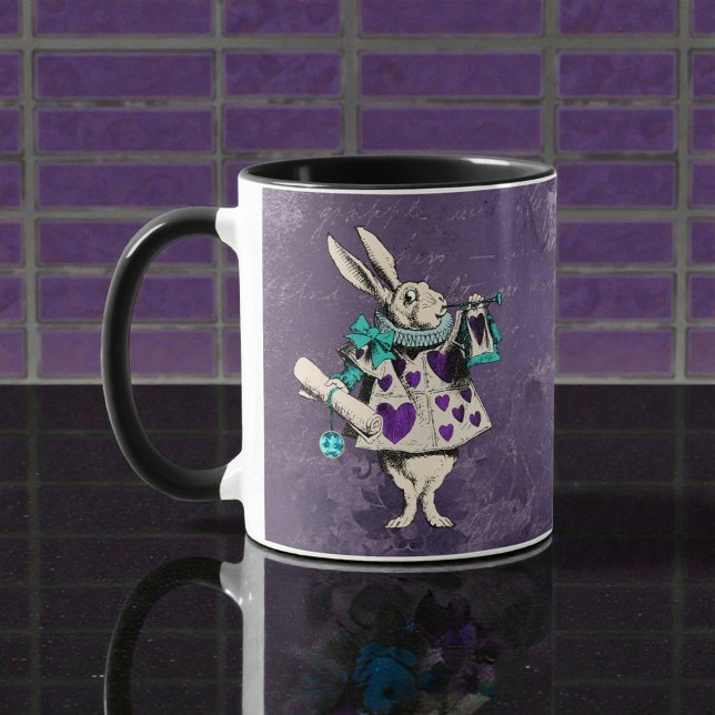 Dark Alice Rustic Deep Purple Mug (Creator Uploaded)