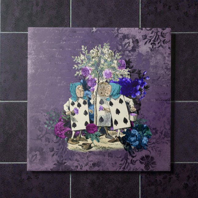 Dark Alice Rustic Deep Purple Tile (Creator Uploaded)