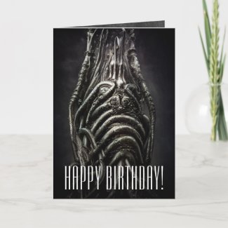 Dark Alien Statue of an Ancient Eldritch Horror