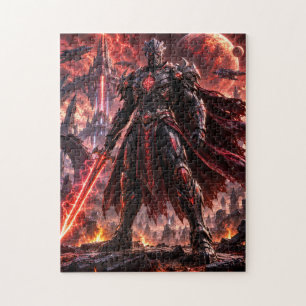 Dark Alien Warrior Puzzle