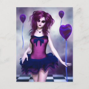 Dark Amusement Postcard