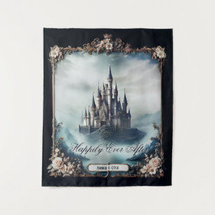 Dark and Dreamy Fairy Tale Castle Tapestry