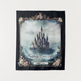 Dark and Dreamy Fairy Tale Castle Tapestry