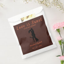 Dark and Earthy Love is Sweet Wedding Present