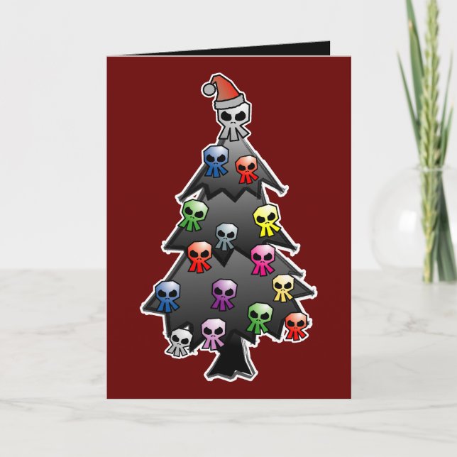 Dark and Gothic Holiday Greeting (Front)