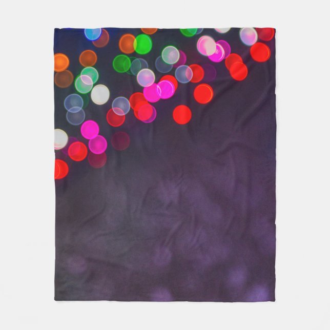 Dark and light fleece blanket (Front)