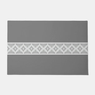 Dark and Light Grey Doormat