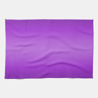 Dark and Light Purple Gradient - Violet Template Tea Towel