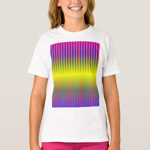 Dark and Light Rainbows (Stripes) T-Shirt