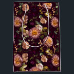 Dark and Moody Bridal Shower Wrapping Paper  Medium Gift Bag<br><div class="desc">Dark and Moody Bridal Shower Wrapping Paper</div>