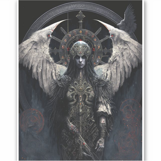 Dark Angel Gothic Fantasy Art (Front)