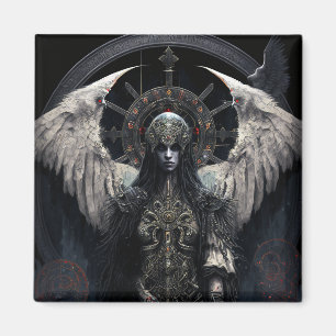 Dark Angel Gothic Fantasy Art Magnet