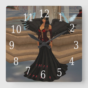 Dark Angel Love Clock