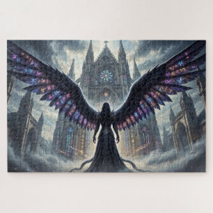 Dark Angel Sanctuary Jigsaw Puzzle