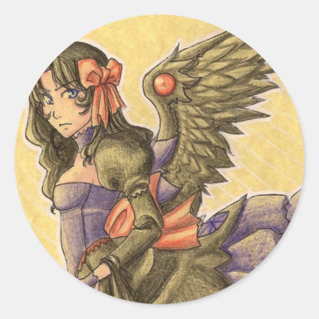 Dark Angel Stickers (Front)