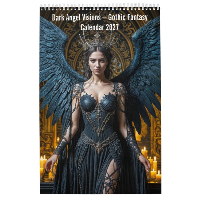 Dark Angel Visions – Gothic Fantasy Calendar (Cover)