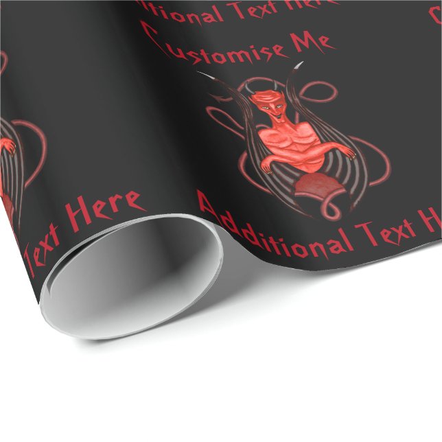 Dark Angel Wrapping Paper (Roll Corner)