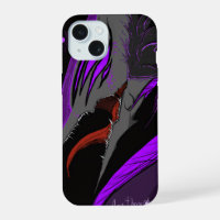 Dark Anime Fantasy Crow and Demon Art