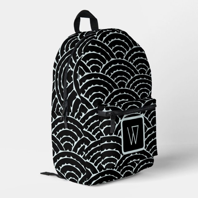 Dark Arches Printed Backpack (Back Corner Left)