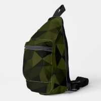 Dark army green black geometric mesh pattern cool