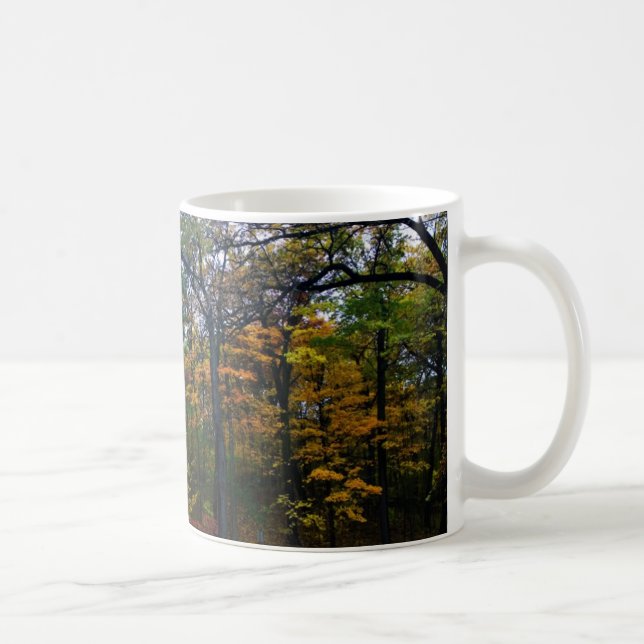 Dark Autumn Colours Coffee Mug (Right)