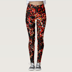 Dark Autumn Confetti Leggings