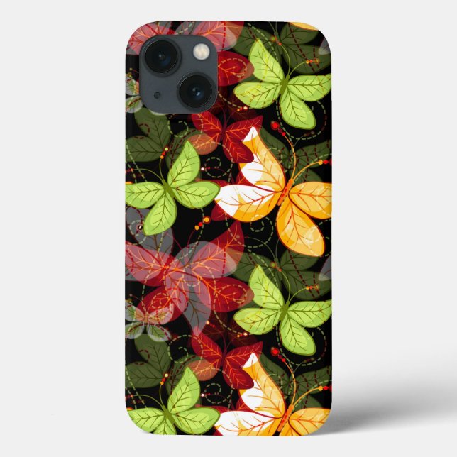 Dark Autumn Pattern Case-Mate iPhone Case (Back)