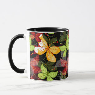 Dark Autumn Pattern Mug