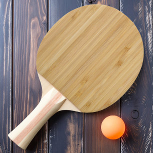 Dark Bamboo  Ping Pong Paddle