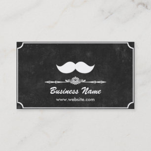 Dark Barbershop Business Card