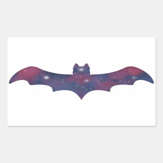 Dark Bat Starscape Sticker