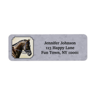 Dark Bay Sport Horse Grey