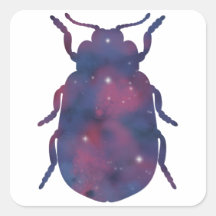 Dark Beetle Starscape Sticker