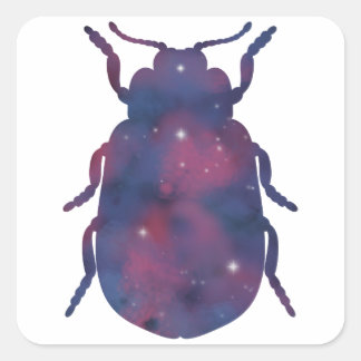 Dark Beetle Starscape Sticker