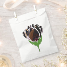 Dark Bloom Favour Bag