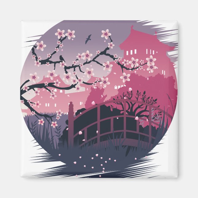 Dark Blossom Magnet (Front)