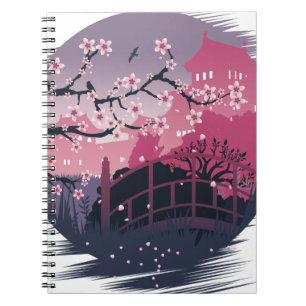 Dark Blossom Notebook