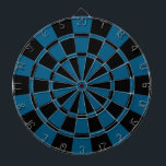 Dark Blue And Black Dartboard<br><div class="desc">Dark Blue And Black Dart Board</div>