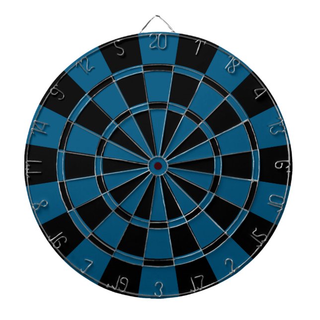 Dark Blue And Black Dartboard (Front)