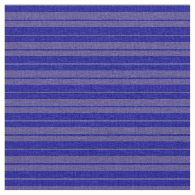 Dark Blue and Dark Slate Blue Stripes Fabric (Close Up)