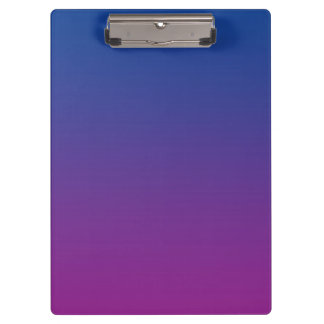 “Dark Blue And Purple Ombre” Clipboard
